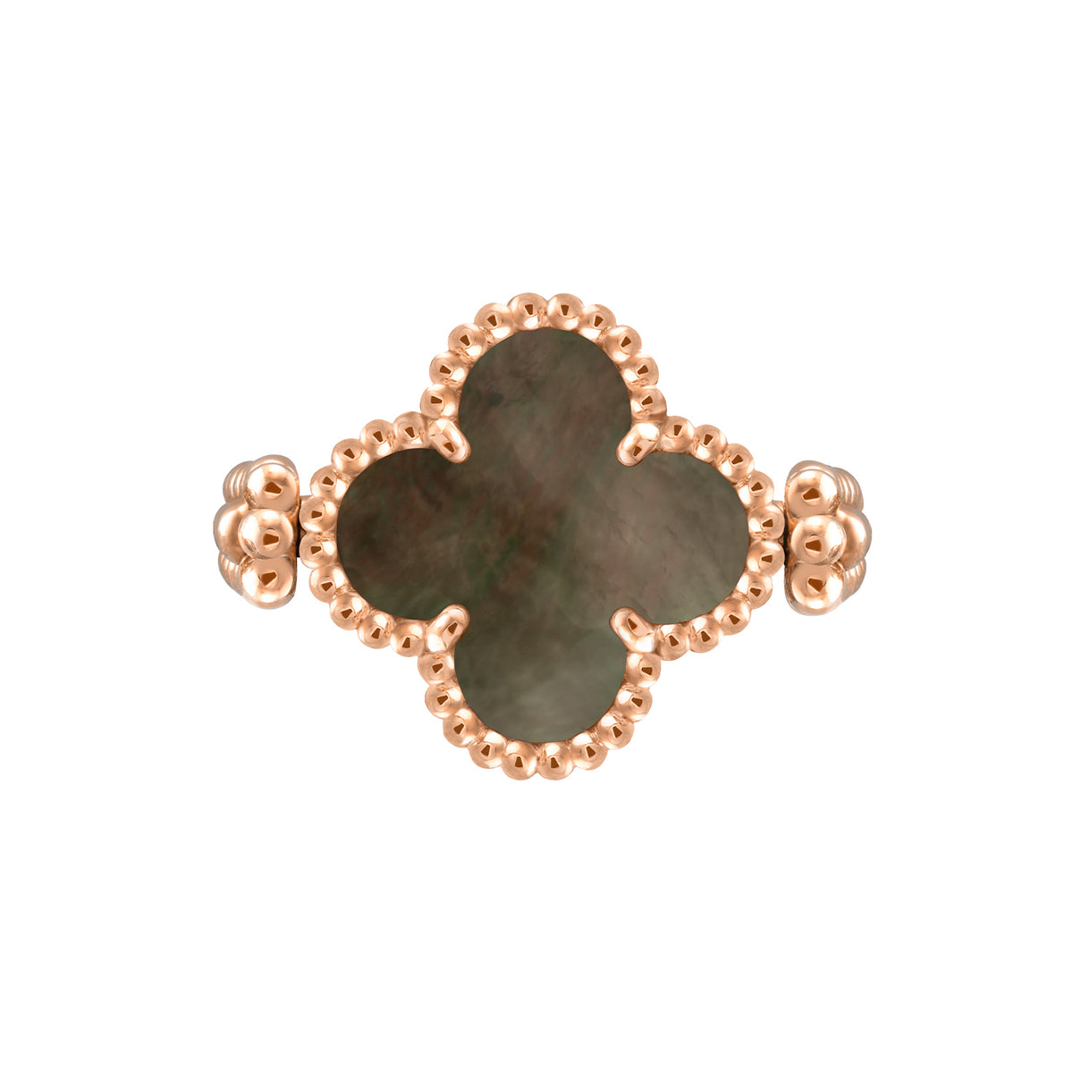 Vintage Alhambra Reversible Ring Rose Gold