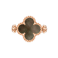 Vintage Alhambra Reversible Ring Rose Gold