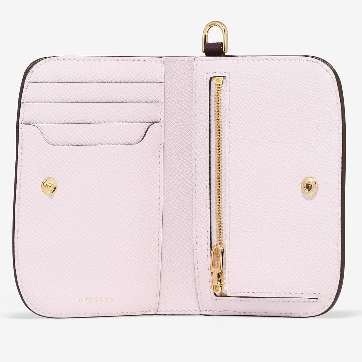 Vagabond Compact Wallet Alpina Calf Plum - Lilac