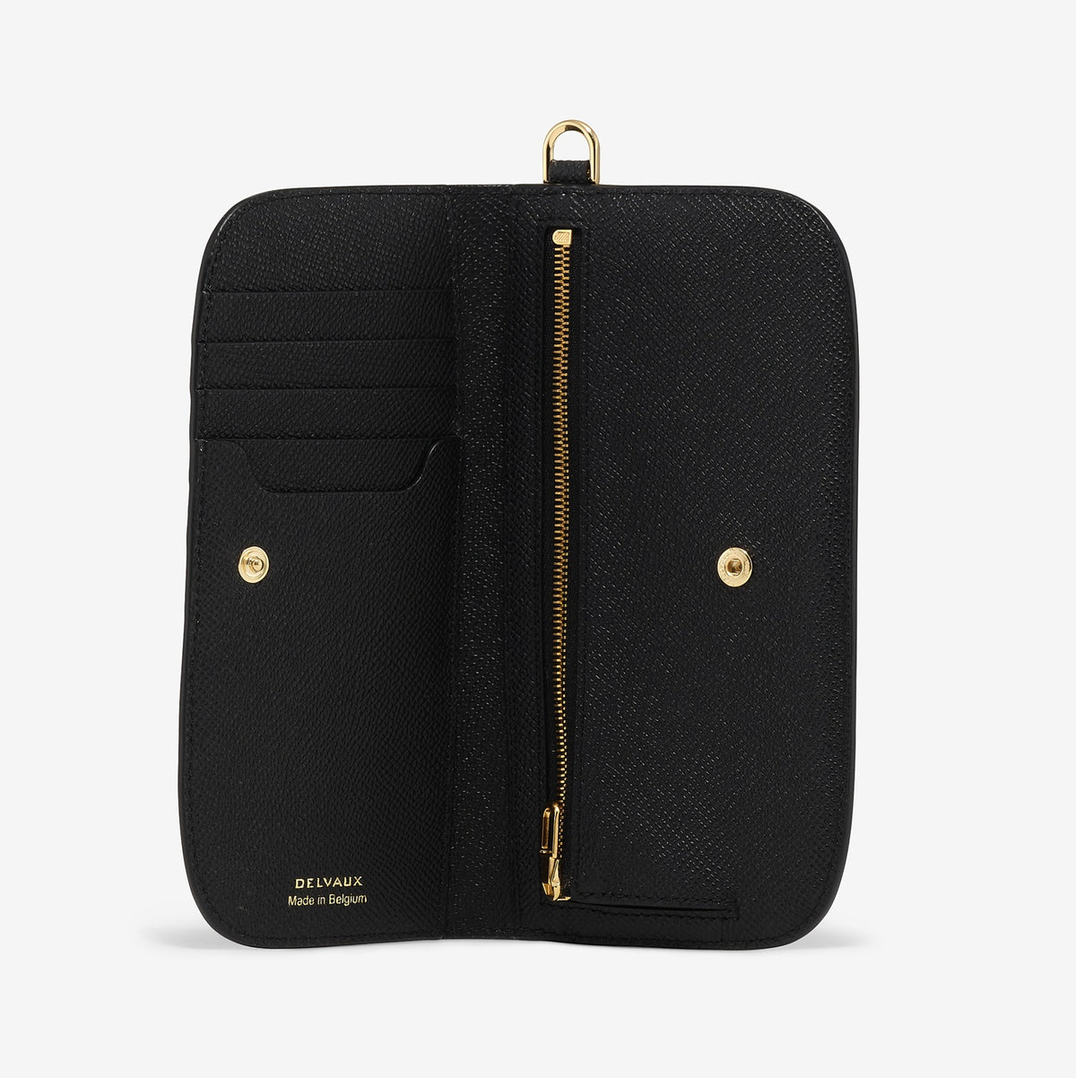 Vagabond Long Wallet Alpina Calf Noir