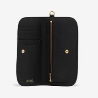 Vagabond Long Wallet Alpina Calf Noir