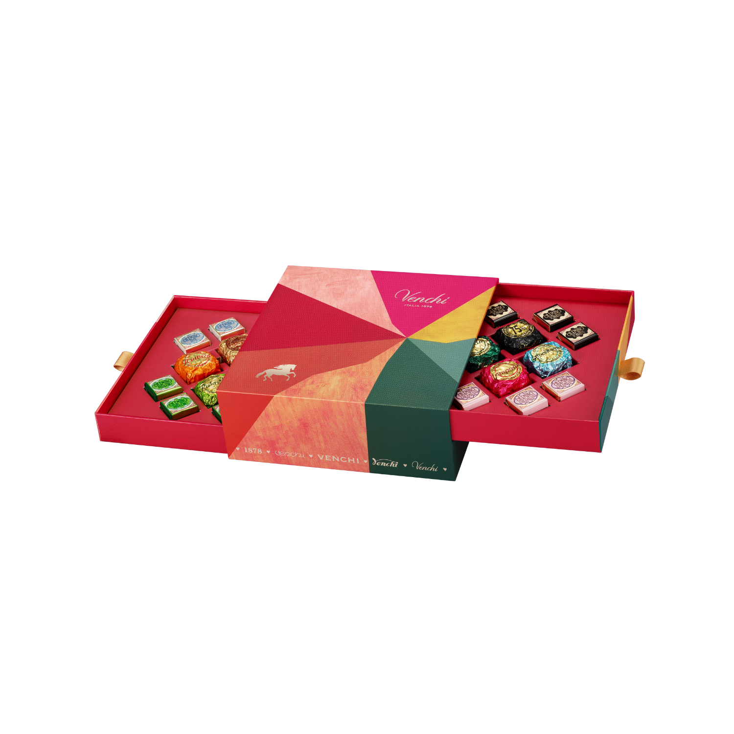Venchi Gallop Delight Collection Double Layer Gift Box