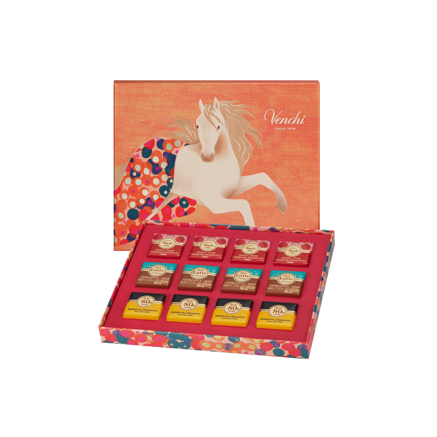 Venchi Gallop Delight Collection Granblend Gift Box