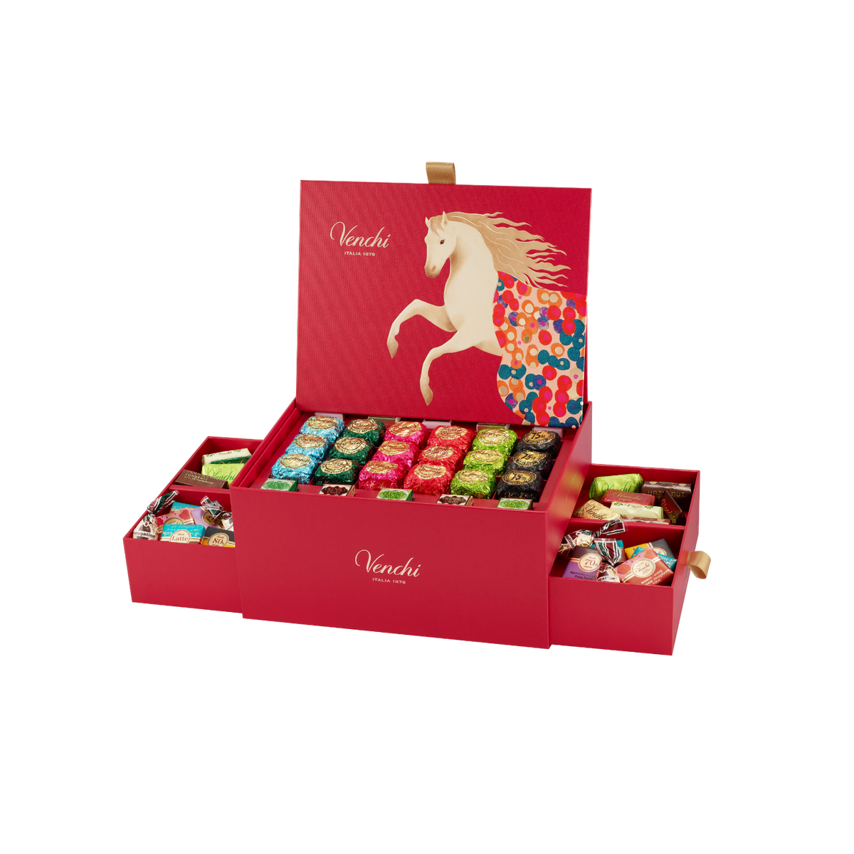 Venchi Gallop Delight Collection Luxury Double Layer Gift Box