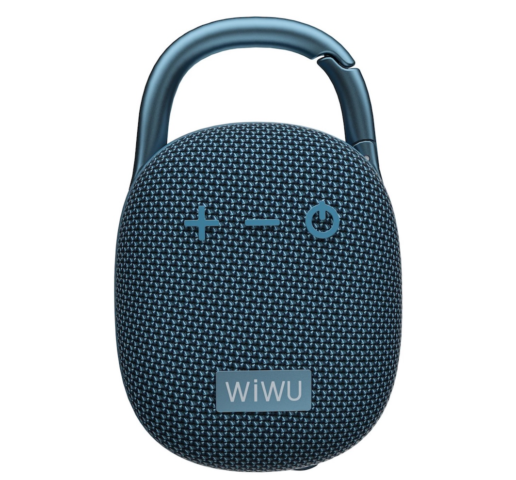WiWU H3 Clip Fun Portable Wireless Speaker, Blue