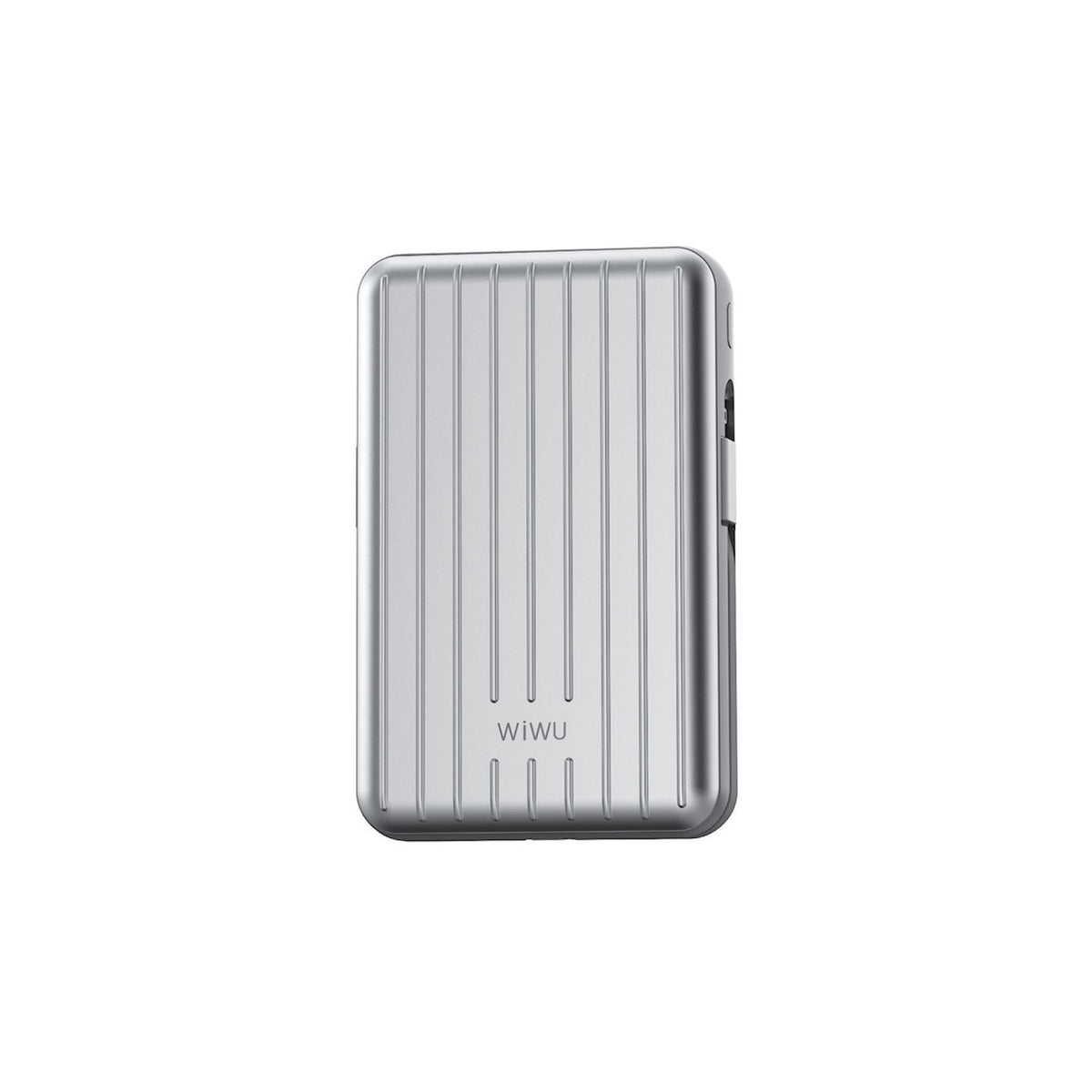 WiWU PP03 Trunk Magnetic Power Bank 10000mAh, Silver