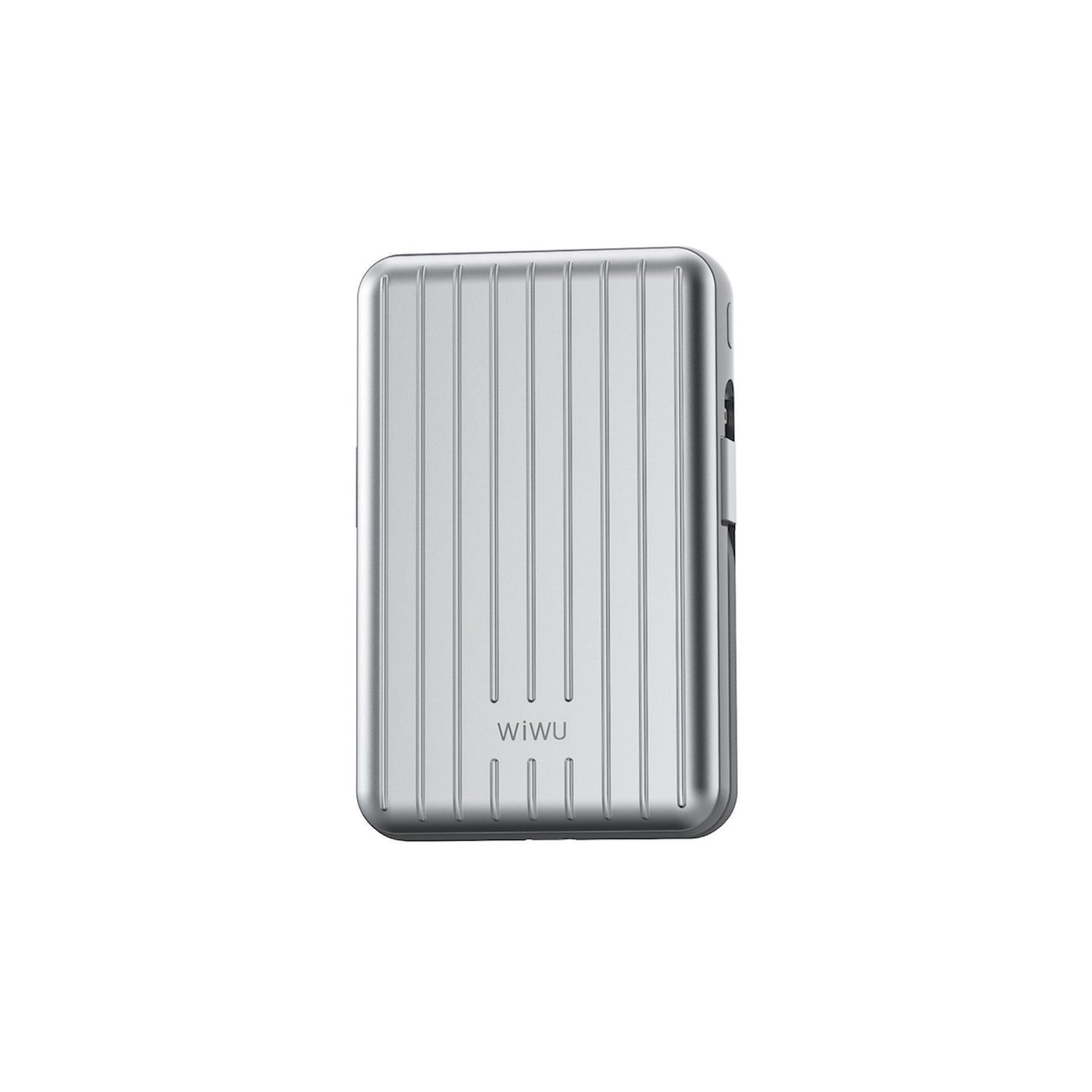WiWU PP03 Trunk Magnetic Power Bank 10000mAh, Silver