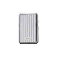 WiWU PP03 Trunk Magnetic Power Bank 10000mAh, Silver