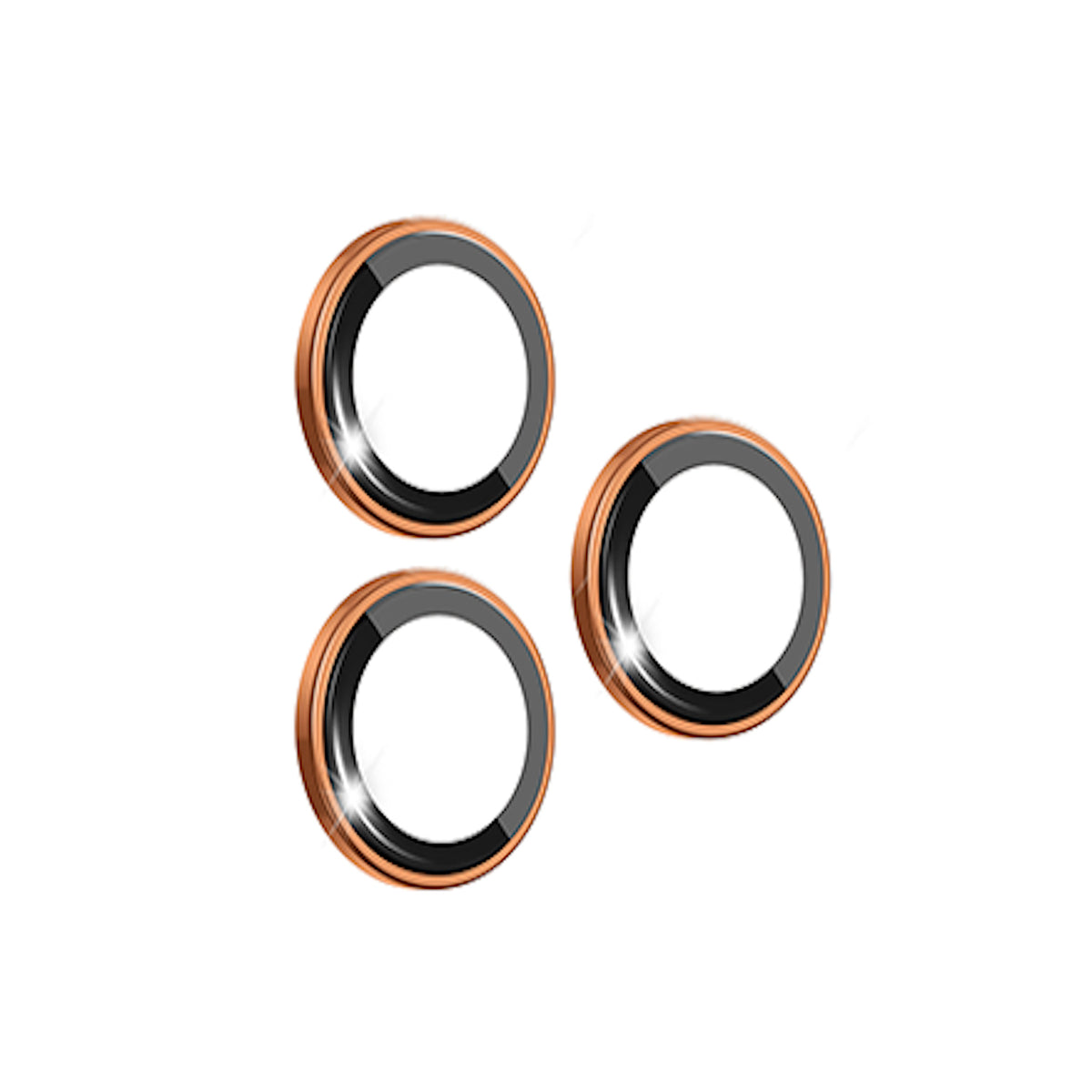 WiWU iPhone 17 Pro/17 Pro Max Sapphire Lens Guard, Orange