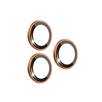 WiWU iPhone 17 Pro/17 Pro Max Sapphire Lens Guard, Orange
