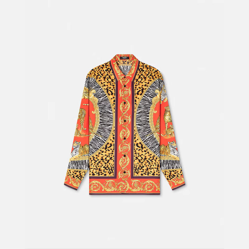Wild Cats Silk Shirt