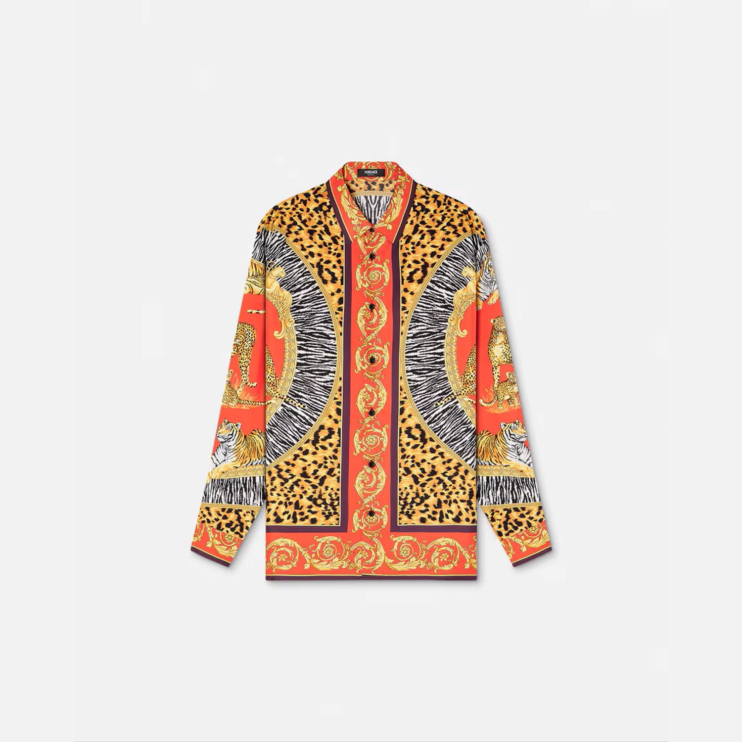 Wild Cats Silk Shirt
