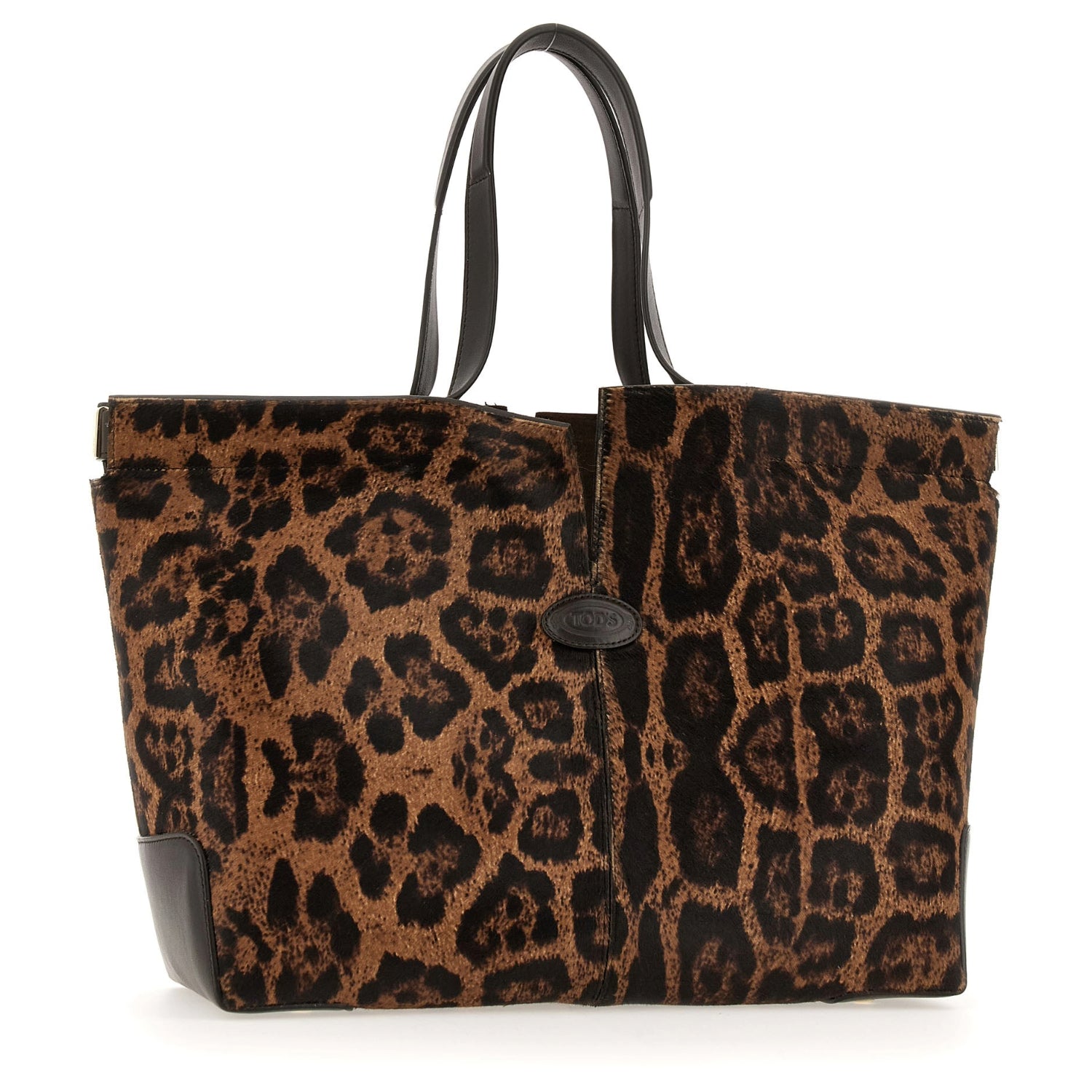 Tod's Di Bag Folio in Pony Effect Leather Medium-Small