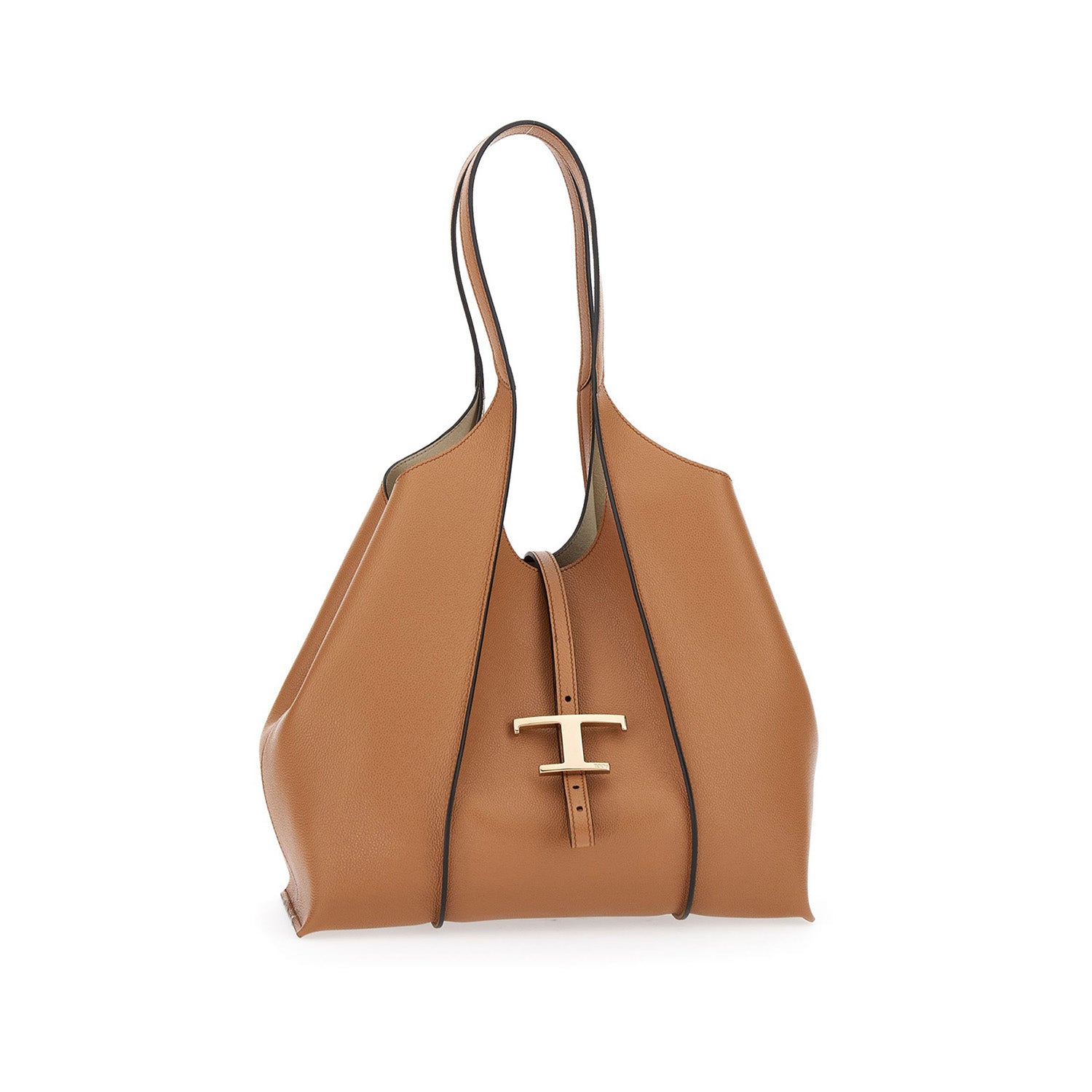 T Timeless Shopping Bag in Leather Small