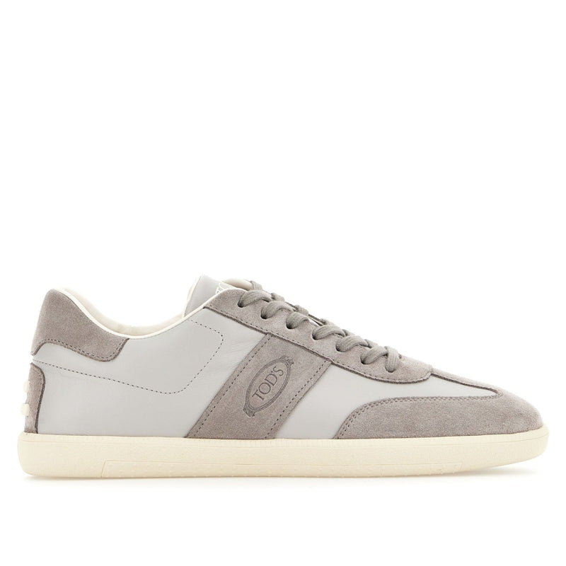 Tod's Tabs Sneakers in Smooth Leather and Suede