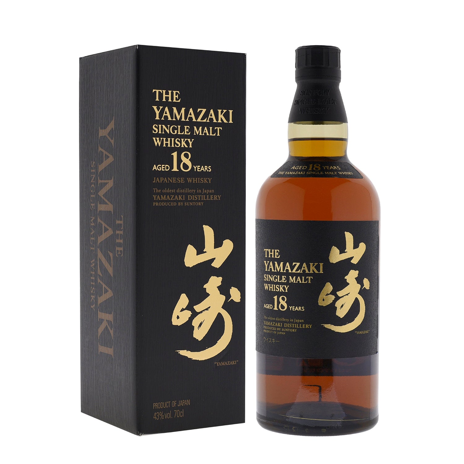 Yamazaki 18 Year Old Single Malt Whisky 700ml w/box