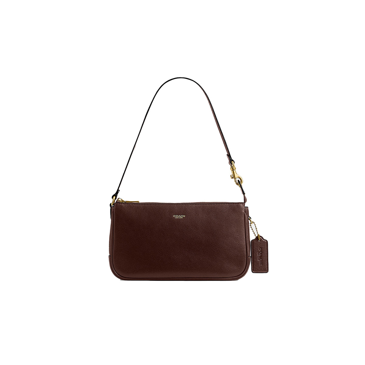 Natural Grain Leather Plaza Bag