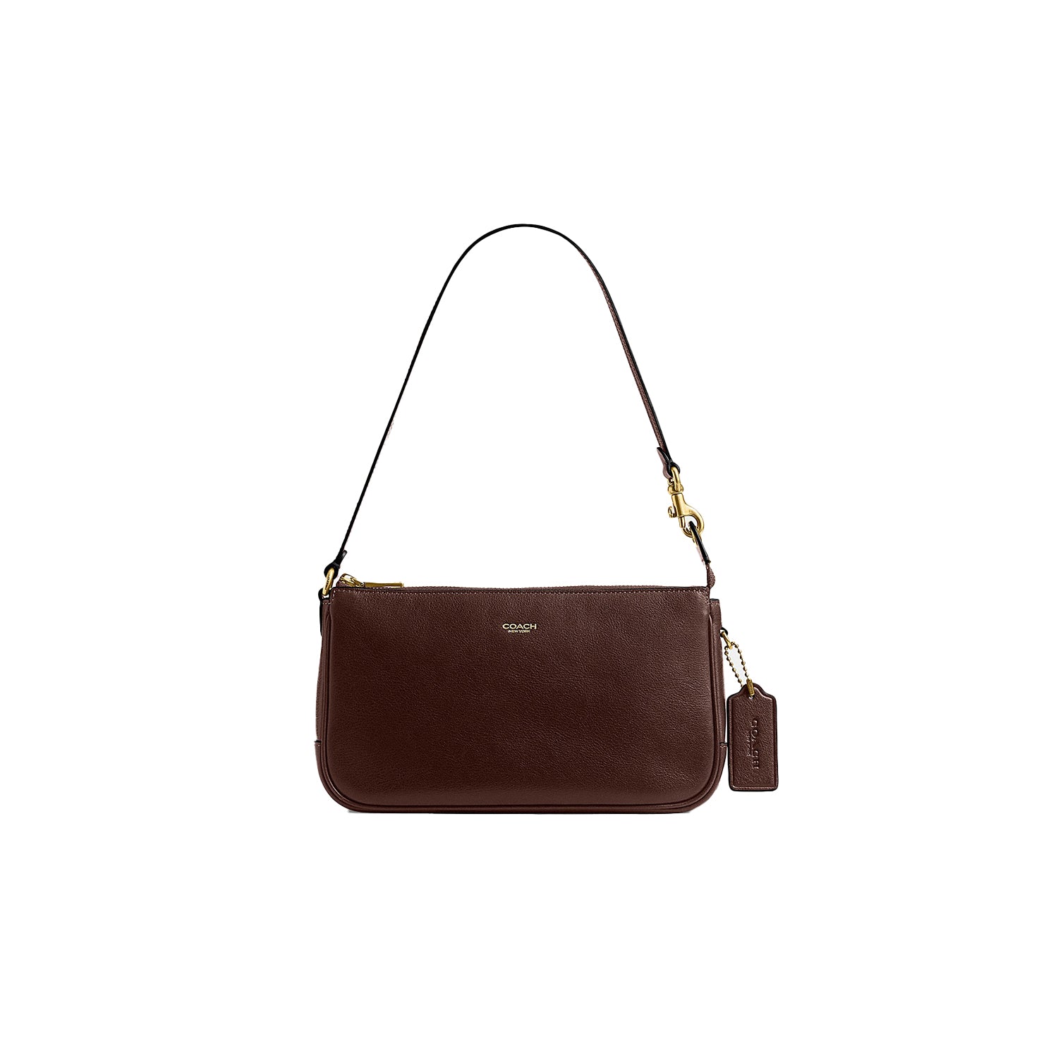 Natural Grain Leather Plaza Bag