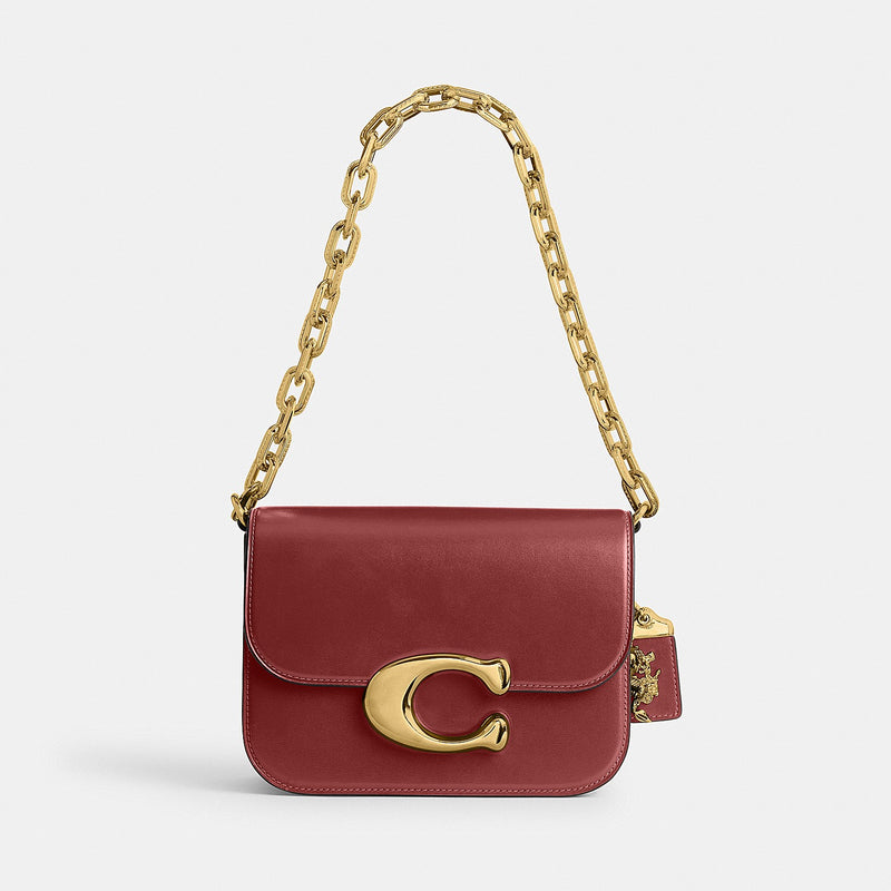 New Year Luxe Refined Calf Idol Bag with Dragon Bag Charm