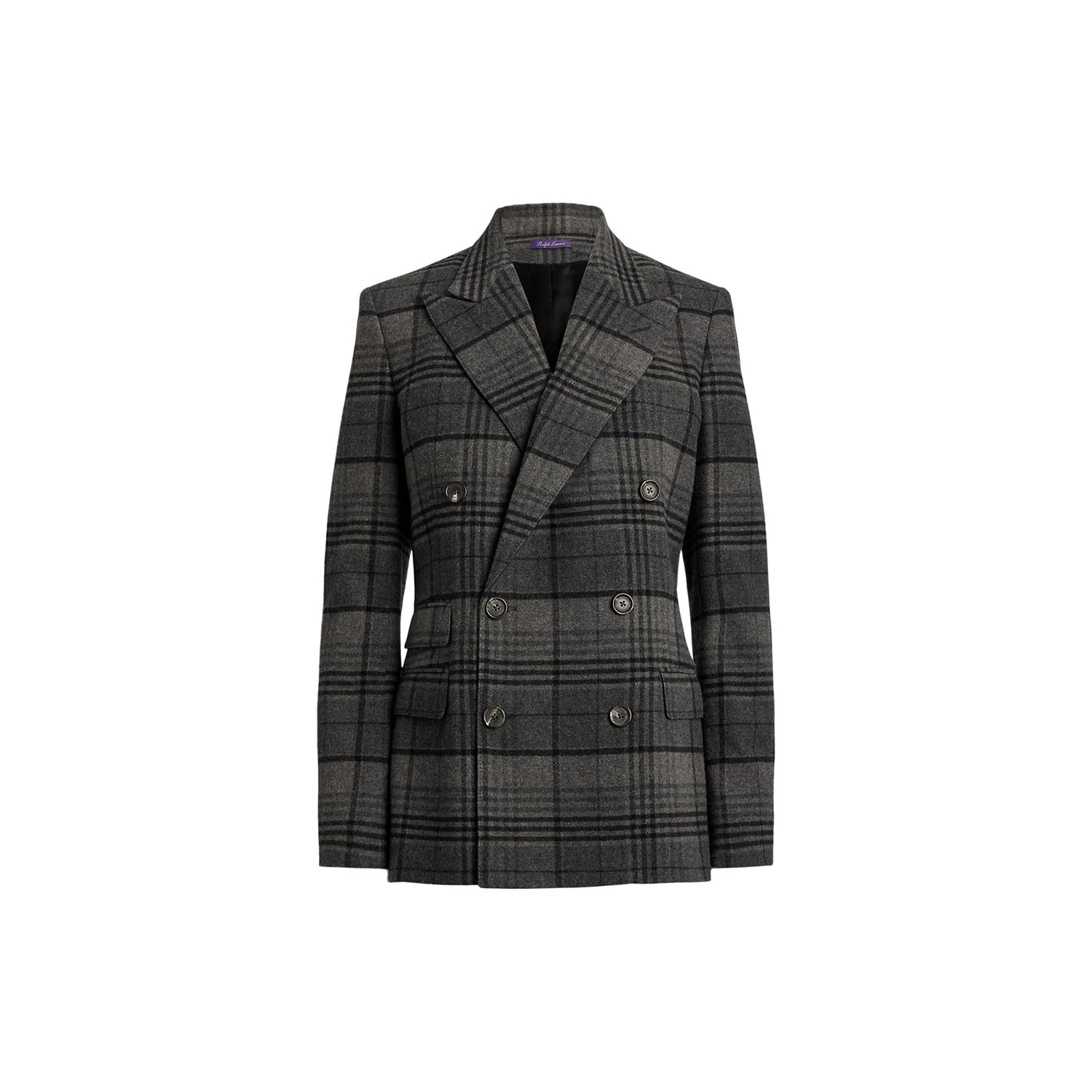 Kent Plaid Wool Jacket