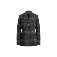 Kent Plaid Wool Jacket