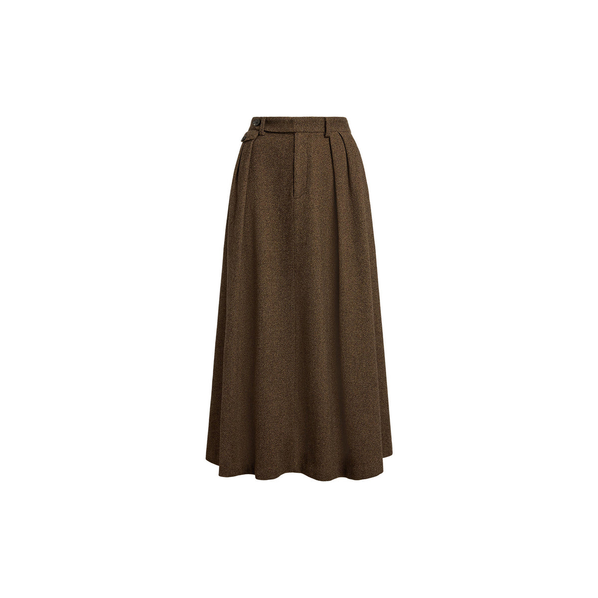 Evilyn Birdseye Tweed Skirt