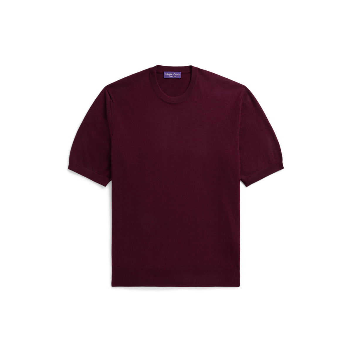 Cashmere Short-Sleeve Sweater