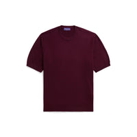 Cashmere Short-Sleeve Sweater