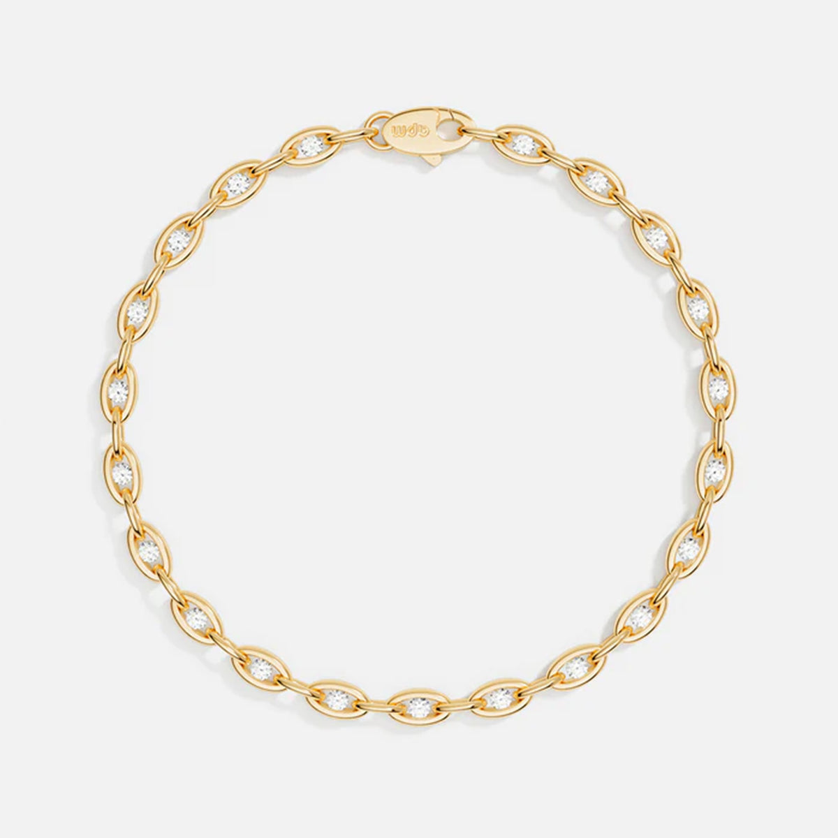Pavé Chain Adjustable Bracelet