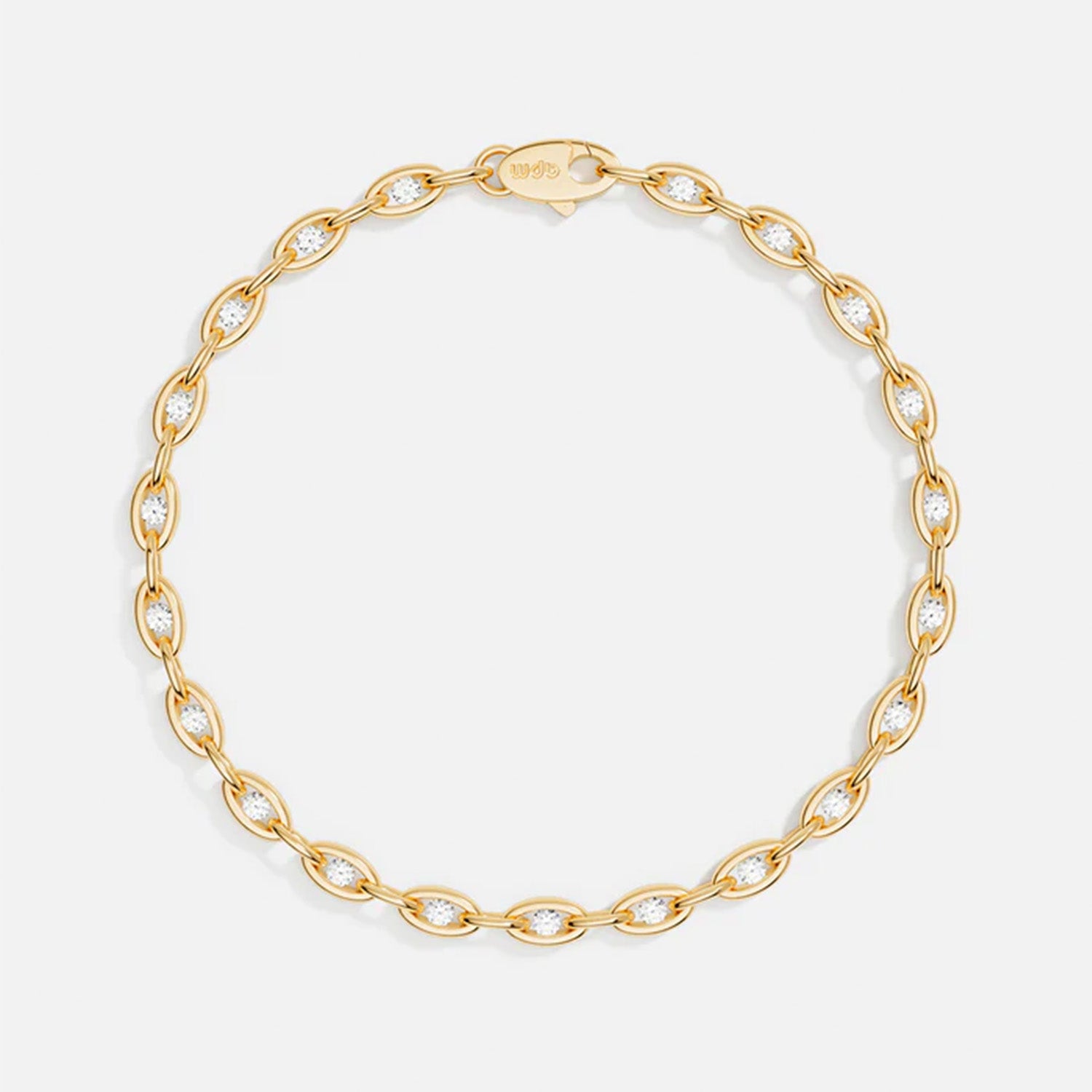 Pavé Chain Adjustable Bracelet
