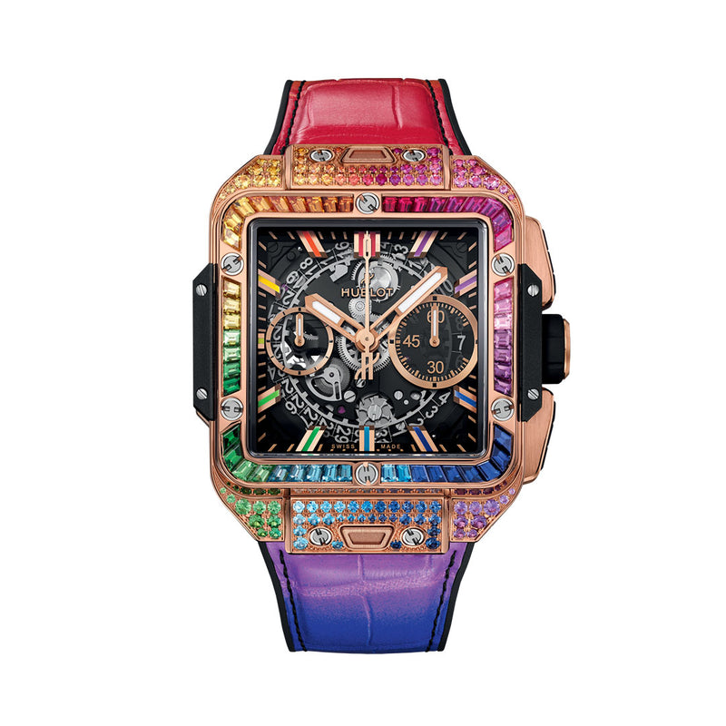 Square Bang Unico King Gold Rainbow 42mm