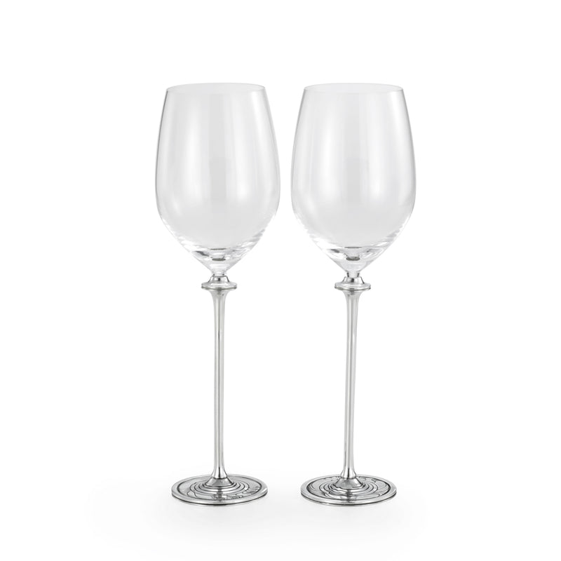 Marine White Wine Glass Pair