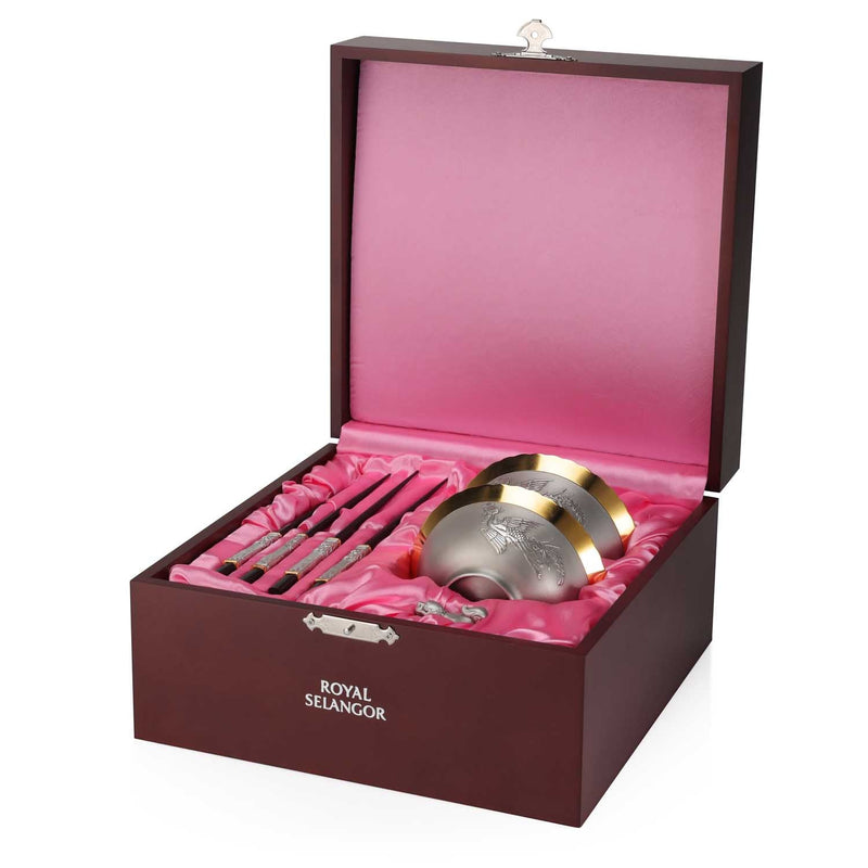 Straits Expression Gift-boxed Bowl, Chopsticks & Rest Set