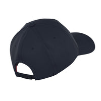 Cotton-twill cap with metallic-effect logo