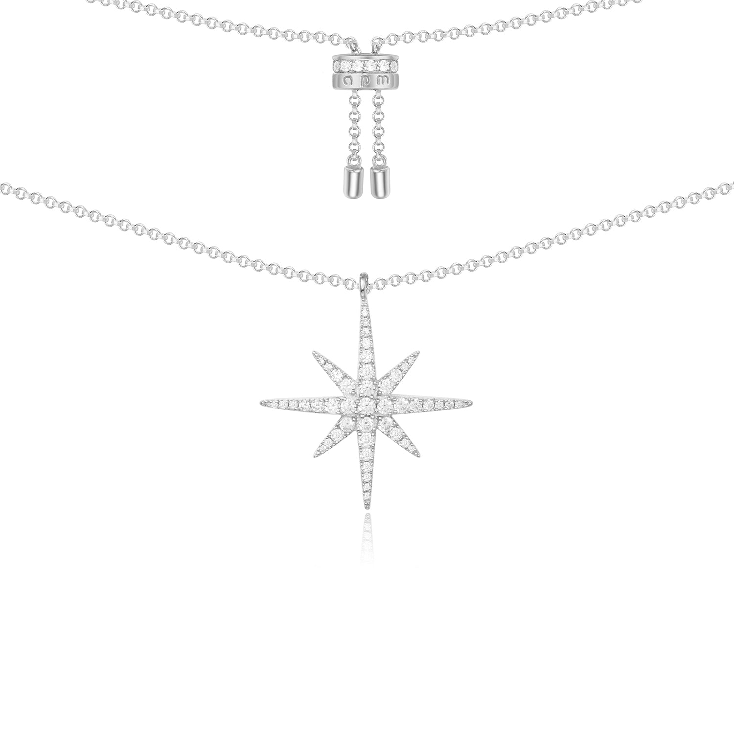 Météorites Unique Necklace - Silver