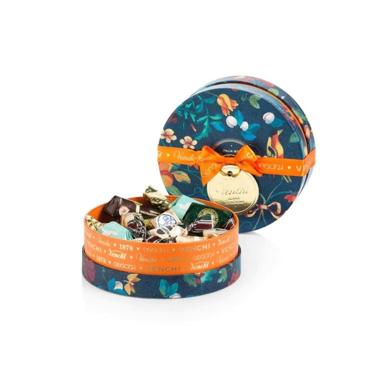 Assortment of 200G Chocolates Round Garden Box