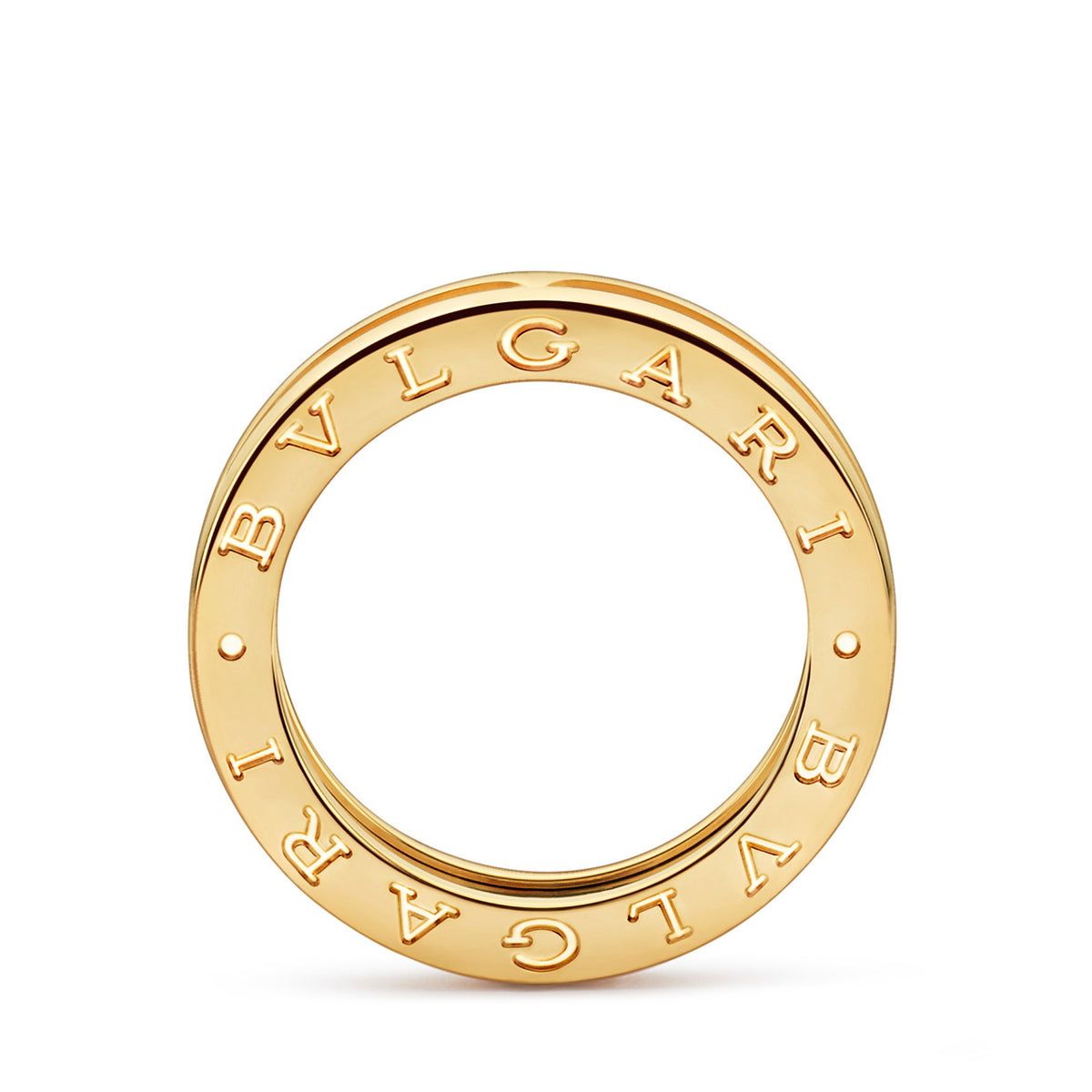 B.Zero1 One-Band Ring In 18 Kt Yellow Gold