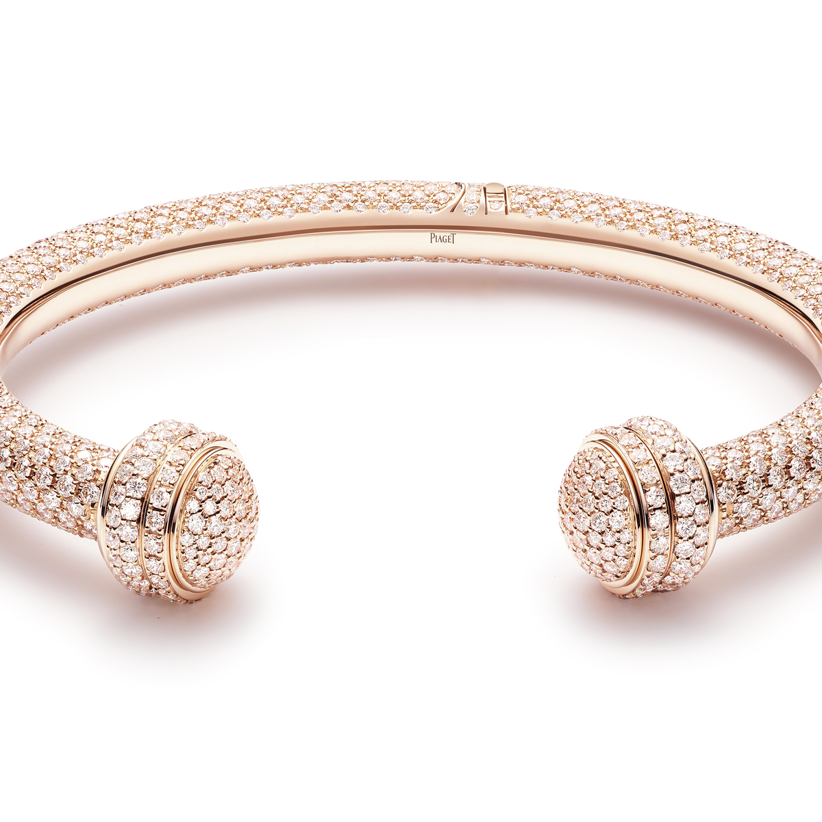 Possession Open Bangle in Rose Gold