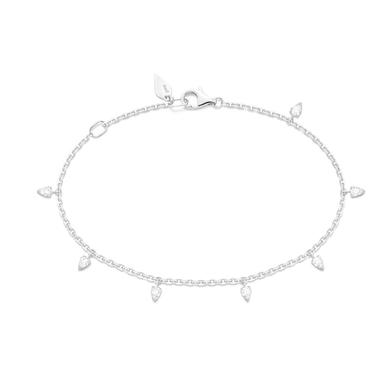 Piaget Sunlight chain bracelet, white gold, brilliant-cut diamonds