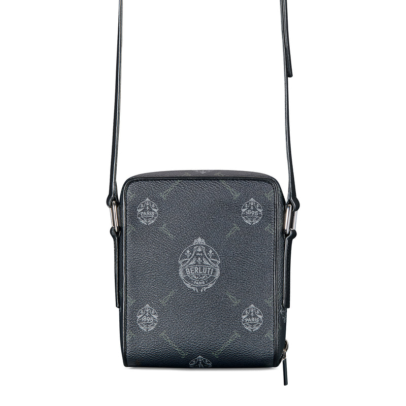 通販価格 BERLUTI MILES Crest Logo Shoulder Bag | lasgranadasoaxaca.com