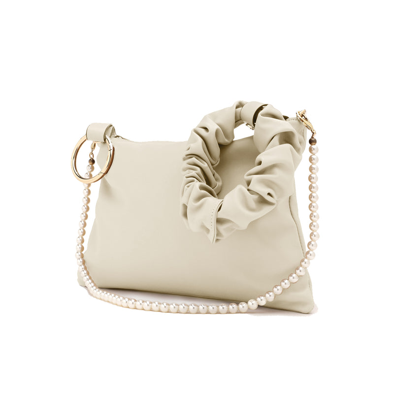 Pearly Strap Ornate Handbag