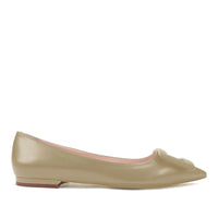 Gommettine Lacquered Buckle Ballerinas in Patent Leather