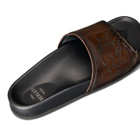 Egio Stamp Leather Sandal