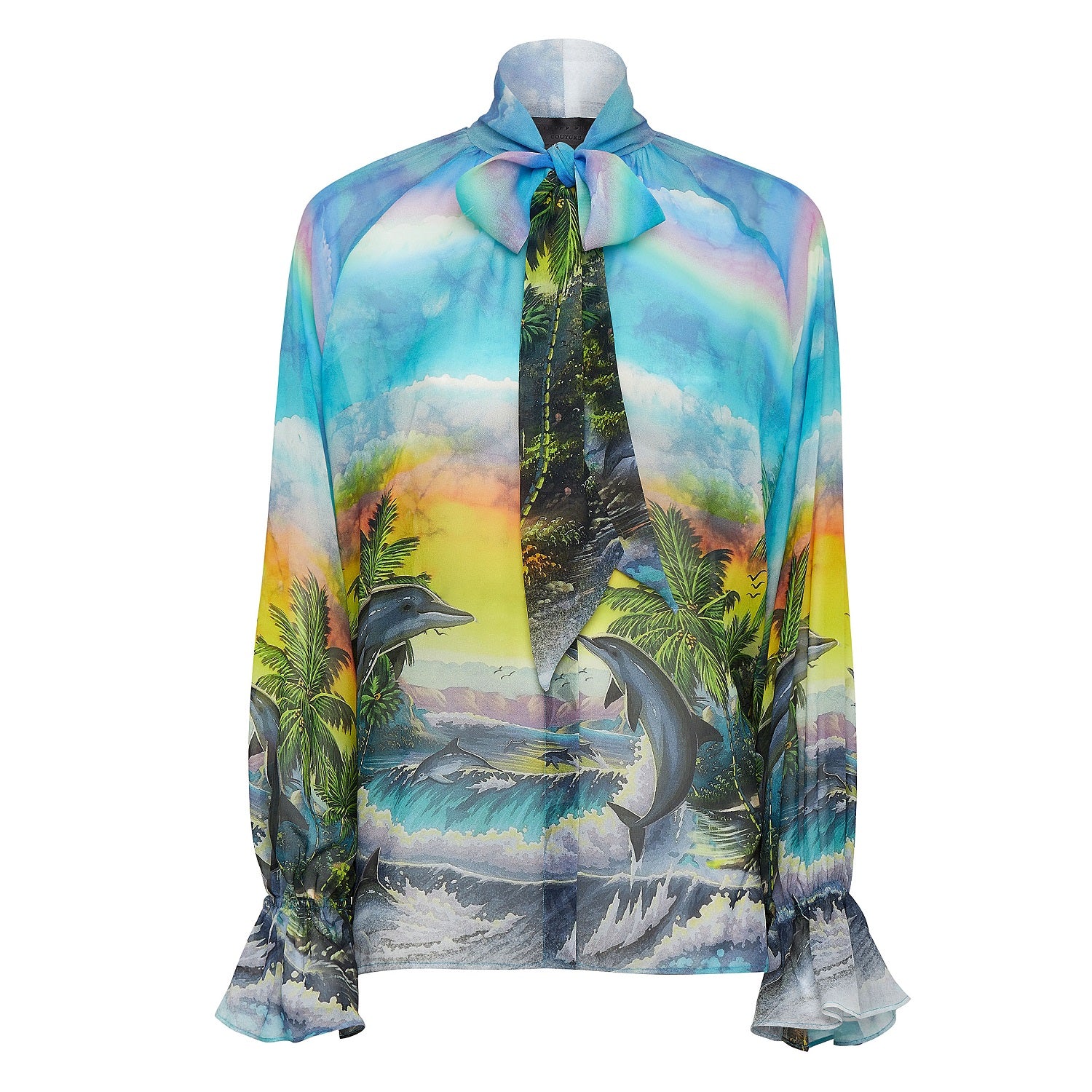 Hawaii Silk Chiffon Shirt