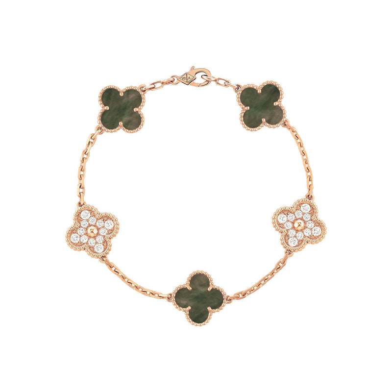 Vintage Alhambra Bracelet, 5 motifs