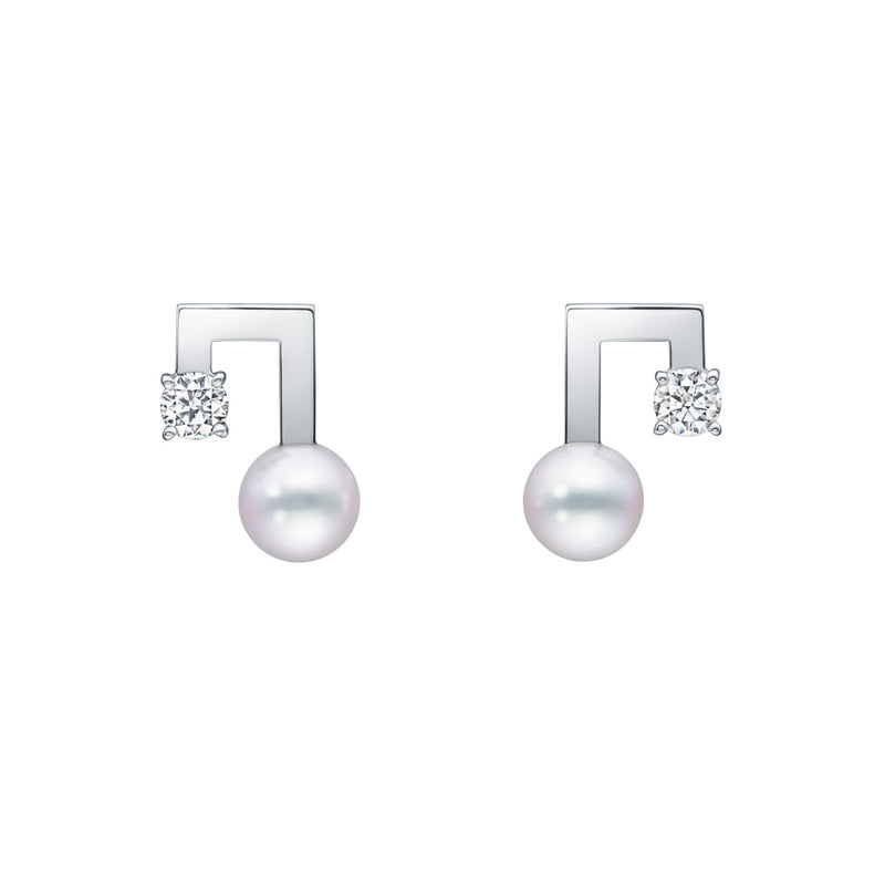“petit” balance note Earrings